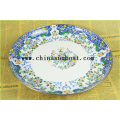 Enamel Fruit Tray Dinner Plate